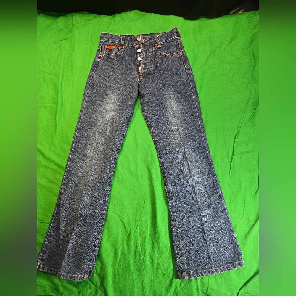 Ice Girls Button Fly Jeans  Waist Size 22